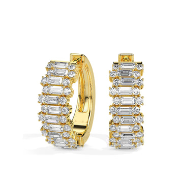 Gleaming Circle Earrings