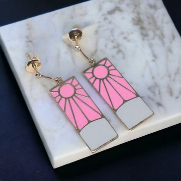hanafuda earrings