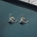 stag patronus earrings