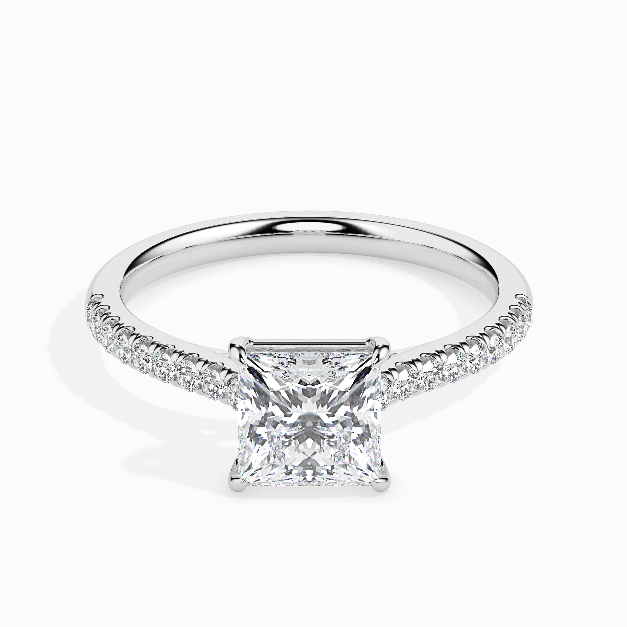 1.5 Ct Princess Ring