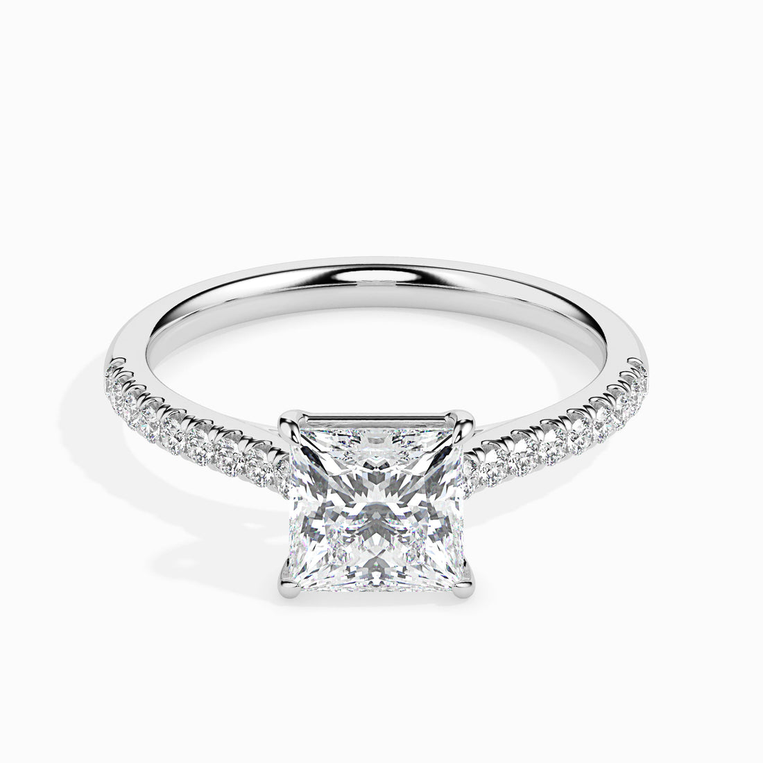 1 Ct Princess Ring