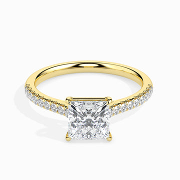 0.50 Ct Princess Ring