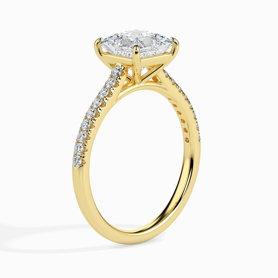 2 Ct Princess Ring