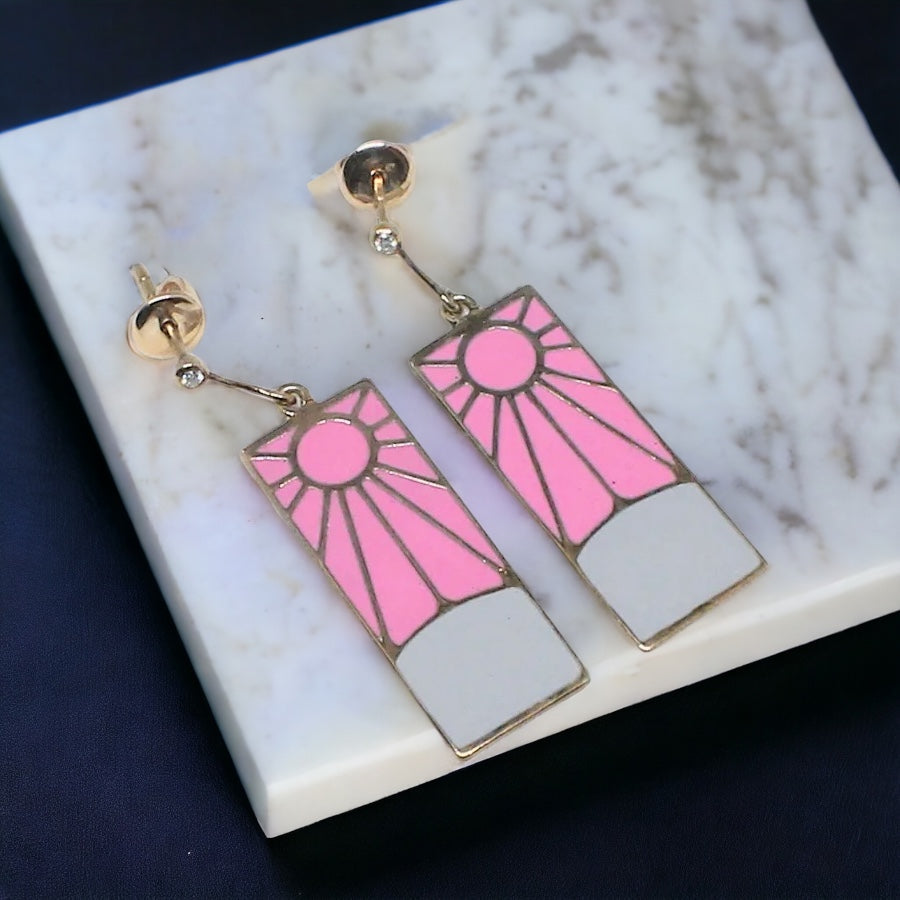 hanafuda earrings 